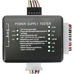 Power Supply Tester Motherboard Computer PC 24 pin 20 pin 8 pin 6 pin 4 pin for PSU, ATX, SATA, HDD, SMPS, PC, Floppy with LED Indicator Light-picture-25