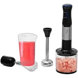 Powerful 1000W Handheld Blender & Food Processor - 5-Speed Immersion Blender with Multiple Attachments for Effortless Kitchen Prep-picture-16