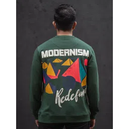 Powerlook Men Graphic Printed Round Neck Sweatshirt-picture-14