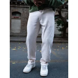 Powerlook Men Light Fawn Crushed Regular Fit Track Pant-picture-31