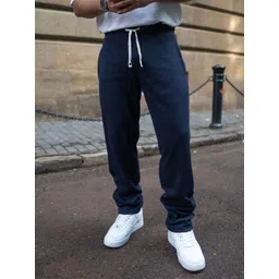 Powerlook Men Mid-Rise Pure Cotton Joggers-picture-13