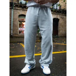 Powerlook Men Striped Relaxed Fit Pure Cotton Track Pants-picture-27