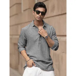 Powerlook SS25 Spread Collar Casual Shirt-picture-36