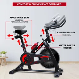 powermax fitness BS-130 Home Use Group Bike/Spin Bike Spinner Exercise Bike image 4