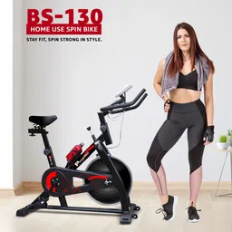 powermax fitness BS-130 Home Use Group Bike/Spin Bike Spinner Exercise Bike image 2
