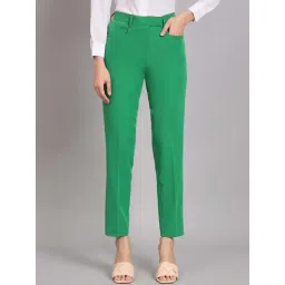 Powersutra Green Regular Fit Trousers-picture-24