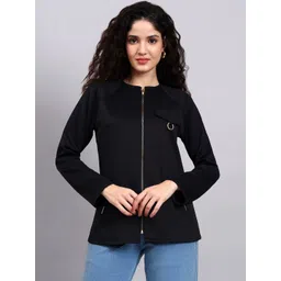 PowerSutra Women Floral Biker Jacket-picture-11