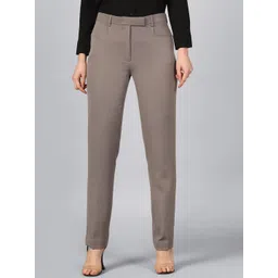 PowerSutra Women Relaxed Formal Trousers-picture-13