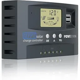 POWERWIN MT30 MPPT 50A Solar Controller 12V 24V Auto Solar Cell Panel Charger Regulator Dual USB LCD Display for Lifepo4 Battery-picture-20