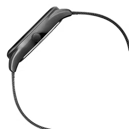 Poze by Sonata Quartz Analog Grey Dial Stainless Steel Strap Watch for Men image 4