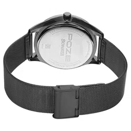 Poze by Sonata Quartz Analog Grey Dial Stainless Steel Strap Watch for Men image 5