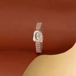 Poze By Sonata Quartz Analog Silver Dial Rose Gold Metal Strap Watch For Women-picture-23