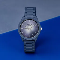 Sonata Poze Quartz Analog Blue Dial Metal Strap Watch For Men-picture-18