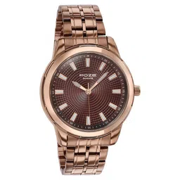 Sonata Poze Quartz Analog Brown Dial Brown Metal Strap Watch For Men image 3