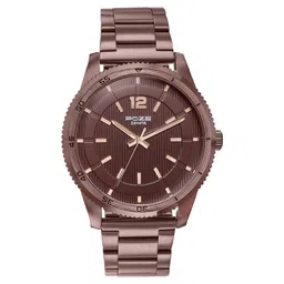 Sonata Poze Quartz Analog Brown Dial Brown Metal Strap Watch For Men-picture-22