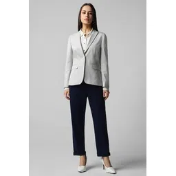 pp trends Women Solid Single Breasted Casual Blazer-picture-11