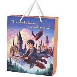PPJ ® -HAPPY BIRTHDAY HARRY "LETS GO TO HOGWARTS" PARTY (30 Pcs.) PAPER CARRY BAG, 10 Inch X 12 Inch X 4 Inch RETURN GIFT/HAPPY BIRTHDAY/RETURN GIFTS/GIFTS/GIFT BAGS/GIFT COVERS (Pack of 30)-picture-32