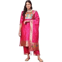 pptoss Women's Cotton Silk Kurta Set-picture-45
