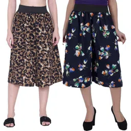 prabhnoorskirts Women Multicolor Capri-picture-13