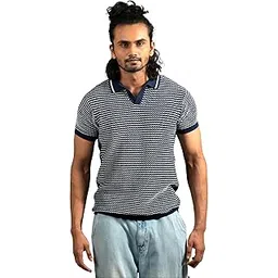 praga Men's Luxury T-Shirts – 100% Pure Cotton, Soft Fabric, Half Sleeves Stylish & Comfortable Everyday Wear, Breathable & Durable Tees for Casual & Smart Outfits-picture-31