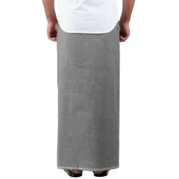 prakasam cotton Mens Premium KFC Plain Welcro pocket Dhoti (KFC-PLN-PURPLE) image 2