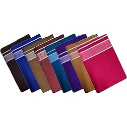 prakasam cotton Men's Cotton Kerala Style Single Pondu Dhoti (Multicolour, 1.28x1.95 m)- Pack of 8-picture-24