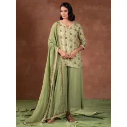 Prakriti Jaipur Green Kamal Kurta-picture-25