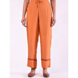 Prakriti Jaipur Women Solid Mid-Rise Trouser-picture-36