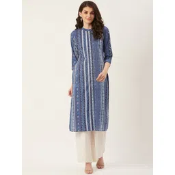 Prakrti Women Geometric Printed Cotton Kurta-picture-39