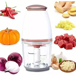 PRAMANTA Nutri-Chop Electric Chopper | 350W | 700ml Capacity | 4 Sharp Stainless Steel Blades | Chops & Minces Vegetables, Meat, and Blends Dips (1Pcs)-picture-15