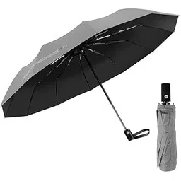 pranij One-Click Auto Open/Close 3-Fold Travel Umbrella For Women, Men, & Kids, Sun & UV Protection Compact Lightweight Windproof Umbrella for Rain-picture-10