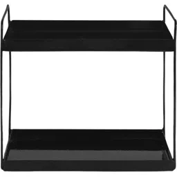 pratecom Containers Kitchen Rack 2-Tier Storage Kitchen Rack/Double Platform Stand/Kitchen Organizer/Spice Rack Iron-picture-13