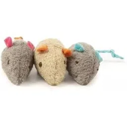 Prateek Cat Mouse Toy Stuffed Novelty Biteproof Pet Mouse Toy Kitten Interactive Toy Chewing Biting Hunting Chasing Activity Exercise Small for Cat Toy Pack of 3-picture-32
