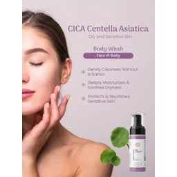 Pratha CICA Skin Foaming Body Wash For Acne Or Blemishes - 200 ml image 2