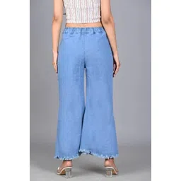 prathnacreation Women Regular Mid Rise Light Blue Jeans-picture-19