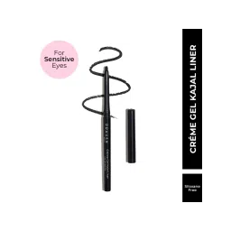 Praush Beauty Creme Gel Kajal For Sensitive Eyes - 16 Hour Black-picture-17