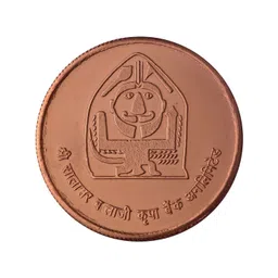 Pray Everyday Brown Textured Salasar Balaji Coin-picture-14