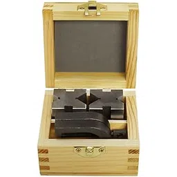 Precision Engineers Steel V block Mached Pair Hardened Ground 32x32x40mm-picture-20