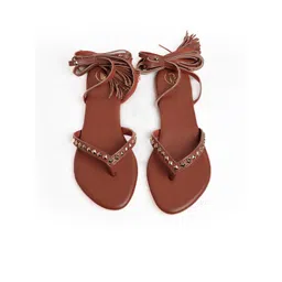 Preet Kaur Women Ballerinas with Tassels Flats-picture-22