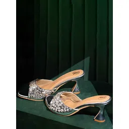 Preet Kaur Women Leather Block Pumps-picture-33