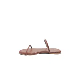 Preet Kaur Women Tan Two Strap Minimal Flats-picture-17