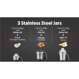 preethi MG-212 750 W Mixer Grinder image 2