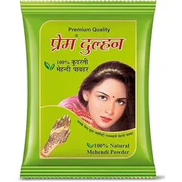Prem Dulhan 100% Natural Henna Mehandi Powder for men and women (1kg)-picture-40
