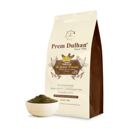 Prem Dulhan Ready-to-Use Natural Henna Paste - 250 g - Brown-picture-27