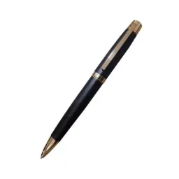 PREMEC Ballpoint Pen Brass Matt Black with Gold Plated Trim, PBG-1200-picture-41