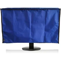 Premium Nylon Desktop Dustproof & Waterproof Monitor Cover Fits for HP 27 Inch (Blue)-image-23
