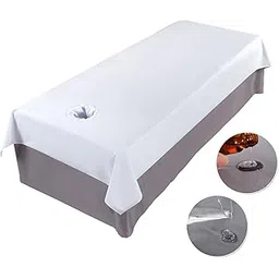 Premium Reusable Massage Table Sheets Bed Cover 47 x 90 Inches with Face Hole, Fitted Table Blanket for Esthetician-Supplies, Waterproof and Oilproof, Stain and Wrinkle-Resistant, Machine Washable-picture-38