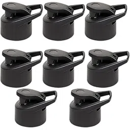 Premium Water Bottle Cap, Black, Plastic, Universal Fit, Leak-Proof Design, Replacement Lid for Sports and Travel Bottles (8)-picture-16