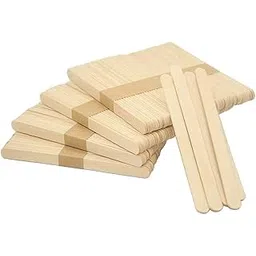 Prescent Natural Wooden Ice Cream Sticks 4.5 Inch Sized - 200 pc for DIY, Arts & Craft Projects, School Activities, Kids Crafting, Craft Work & House Building and More (4.5 inch, Pack of 200)-picture-14