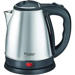 Prestige 1.8 Litres Electric Kettle (PKOSS 1.8)| 1500W| Silver - Black| Automatic Cut-off | Stainless Steel | Rotatable Base | Power Indicator | Single-Touch Lid Locking-picture-28